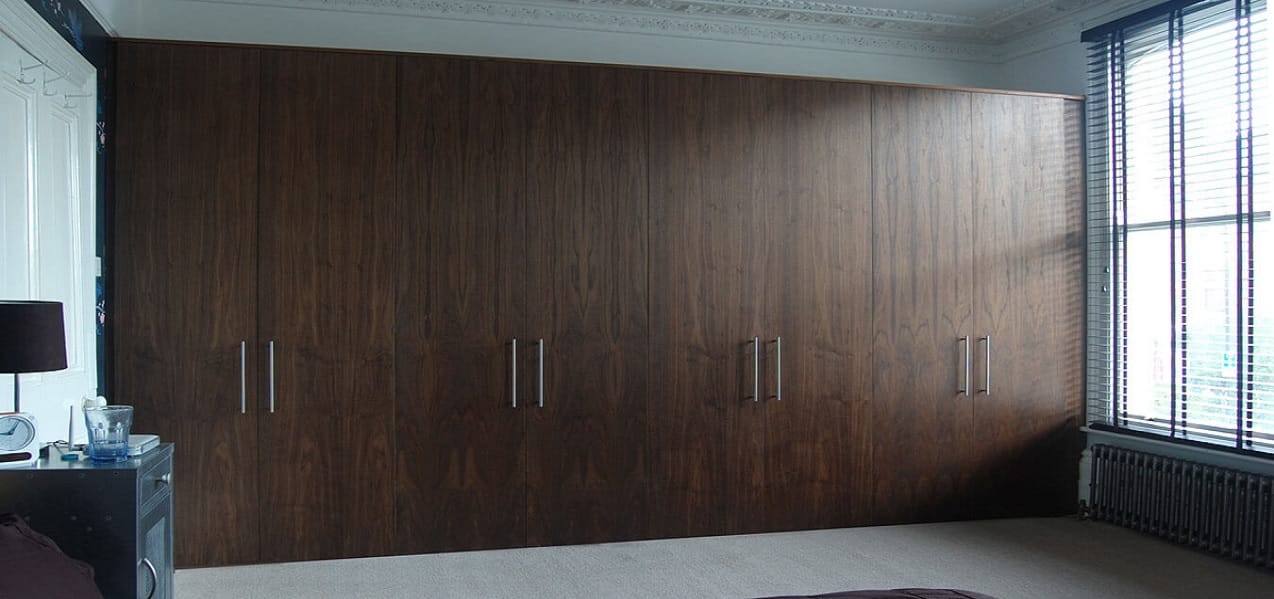 walnut wardrobes