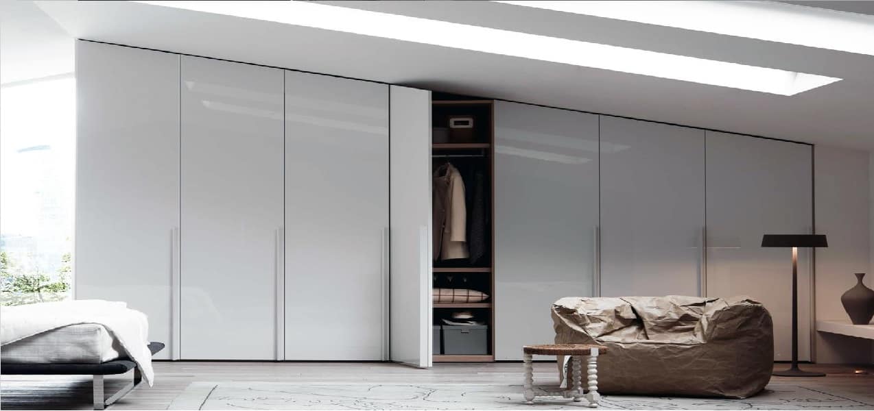 combed ceiling wardrobe