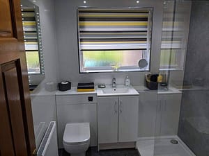 concrete and white bathroom concrete and white bathroom