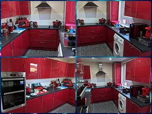 red gloss kitchen red gloss kitchen