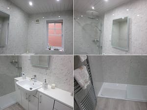 hamilton fitted bathroom with wall boards hamilton fitted bathroom with wall boards
