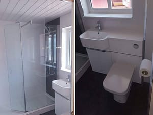 black and white fitted bathroom black and white fitted bathroom