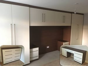walnut and ivory fitted bedroom furniture walnut and ivory fitted bedroom furniture