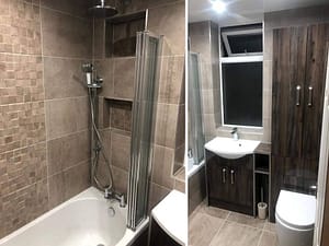 Fitted bathroom Newton Mearns bathroom collage 2