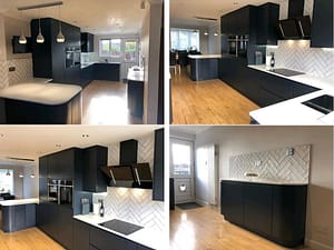 indigo j handleless kitchen indigo j handleless