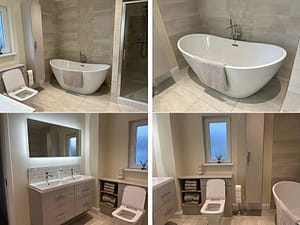 Large fitted bathroom East Kilbride