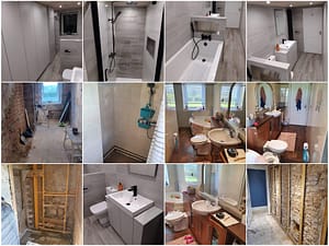 Large fitted bathroom Larkhall