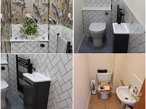 Cloakroom bathroom designs