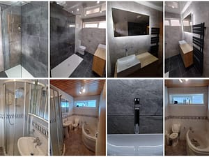 Luxury fitted bathroom Blackwood