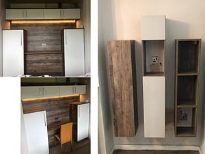 Bespoke home office and display units