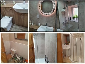 Small en suite design