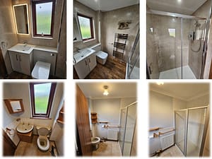 Wall board bathroom Airdrie