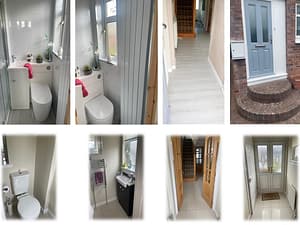 Cloakroom creation Airdrie