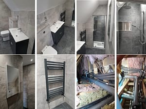 Lanark loft bathroom