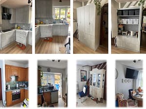 Concrete bespoke kitchen Lanark