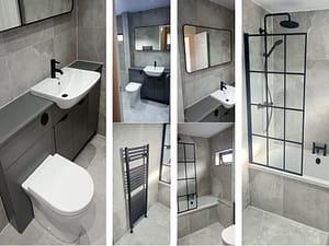 Luxury fitted bathroom East Kilbride