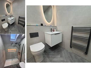 Small modern bathroom design