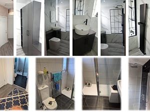 Dumbarton bathroom wetwall